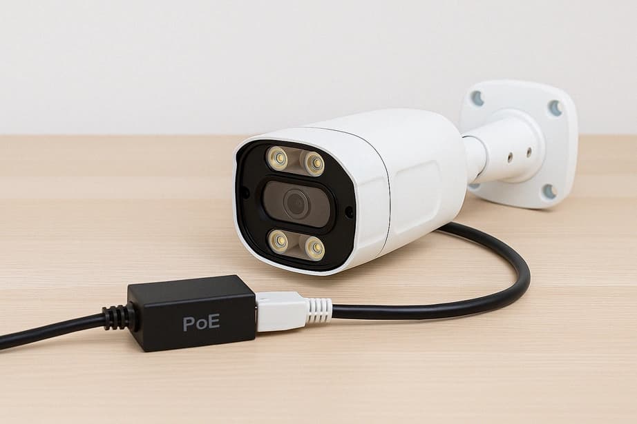 PoE w kamerach IP – czym jest i dlaczego warto je stosować? Zasilanie PoE w monitoringu – prościej, taniej, bezpieczniej