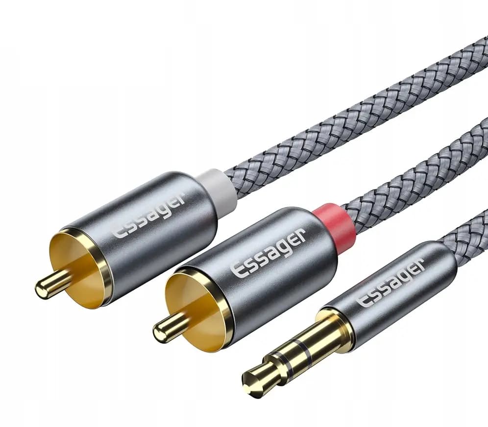 kabel mini jack 3,5mm Audio rca cinch essager
