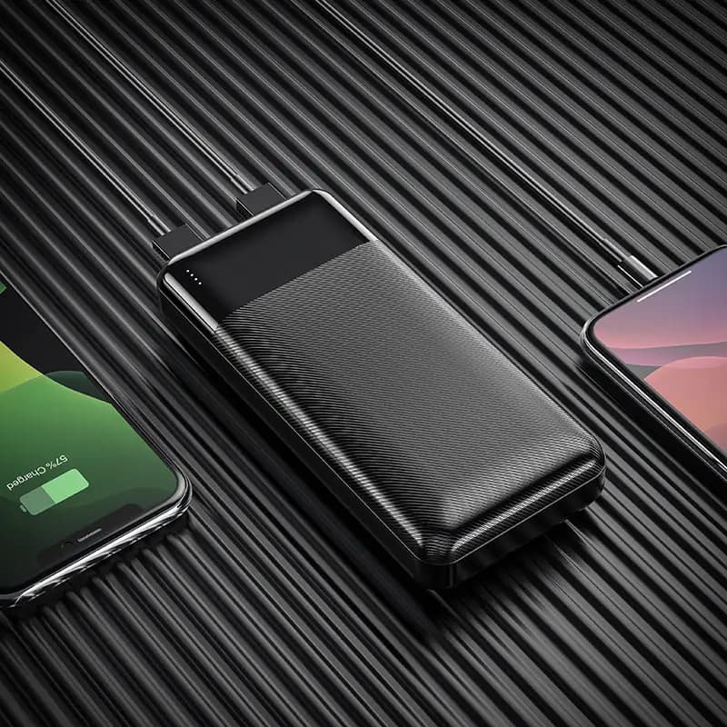POWERBANK MOCNY 20000mAh LED POWER-BANK HOCO J72A