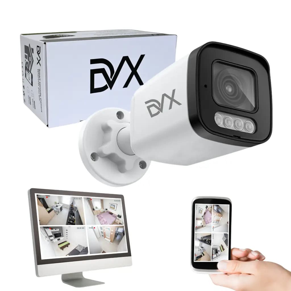 Kamera DVX PT8L 8MP 4K PoE biała