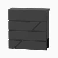 Skrzynka na listy pocztowa na gazety, ulotk DUŻA WRZUTNIA