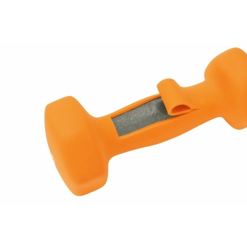 ZESTAW HANTLE HANTELKI NA STOJAKU NEOPRENOWE CIĘŻARKI 7KG