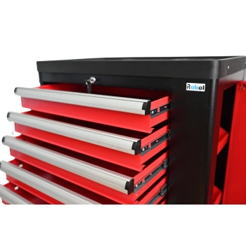 ROKEL A113 PROFESJONALNY WÓZEK WARSZTATOWY NARZĘDZIOWY SZAFKA WARSZTATOWA SERWISOWA 7 SZUFLAD METALOWA SOLIDNA
