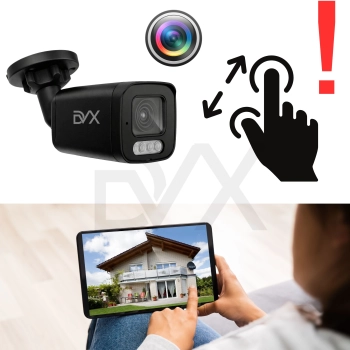 Kamera zewnętrzna IP POE LAN 8MPX 4K DVX PT8LB