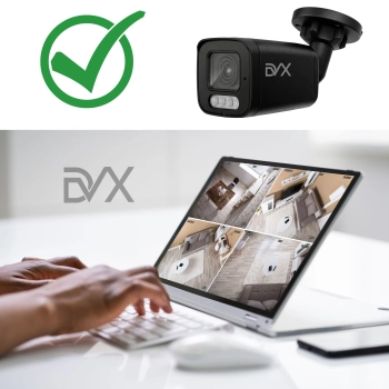 Kamera zewnętrzna IP POE LAN 8MPX 4K DVX PT8LB