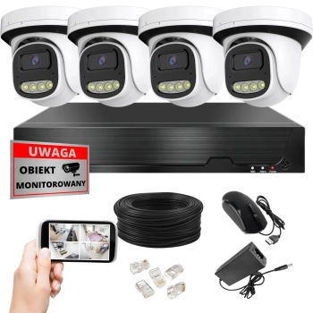 zestaw kamer do monitoringu dvx kr8 lr8ch